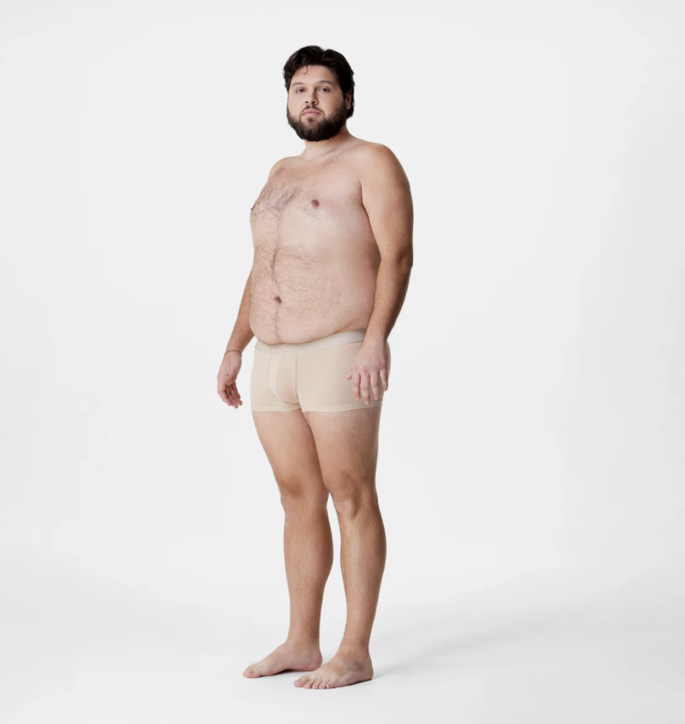 Nude underwear for men